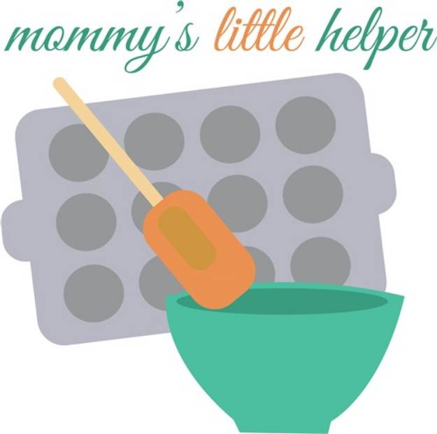Picture of Mommys Little Helper SVG File