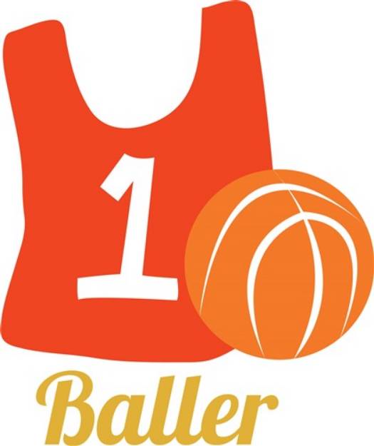 Picture of Basket Baller SVG File