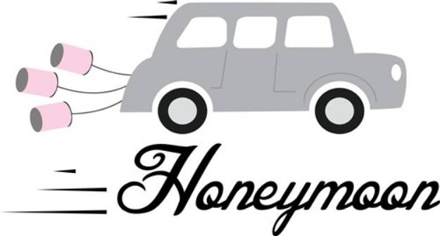 Picture of Honeymoon SVG File