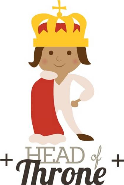 Picture of Head Of Throne SVG File