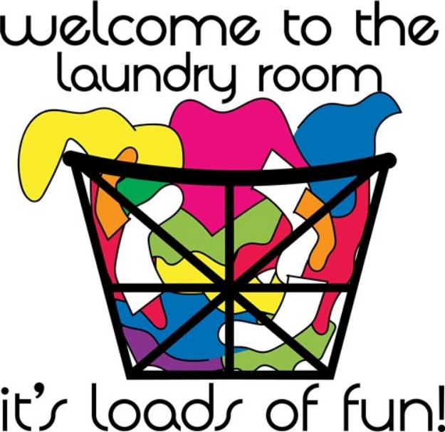Picture of Lods Of Laundry SVG File
