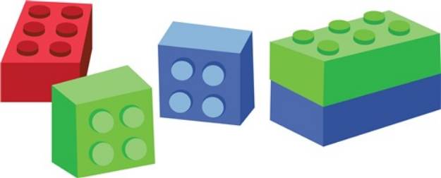 Picture of Building Blocks SVG File