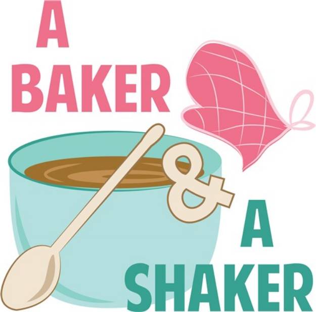Picture of Baker N Shaker SVG File
