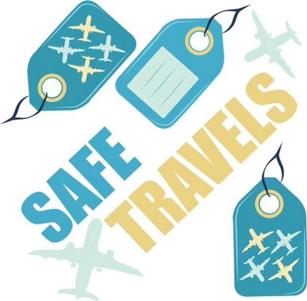 Picture of Safe Travels SVG File
