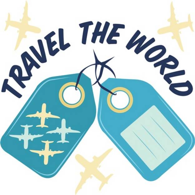 Picture of Travel The World SVG File