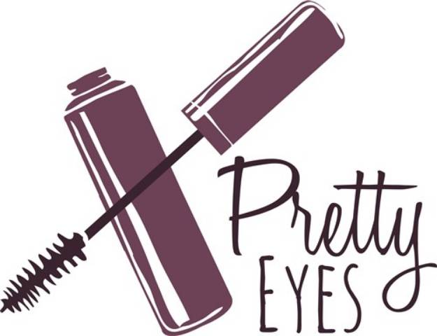 Picture of Pretty Eyes SVG File