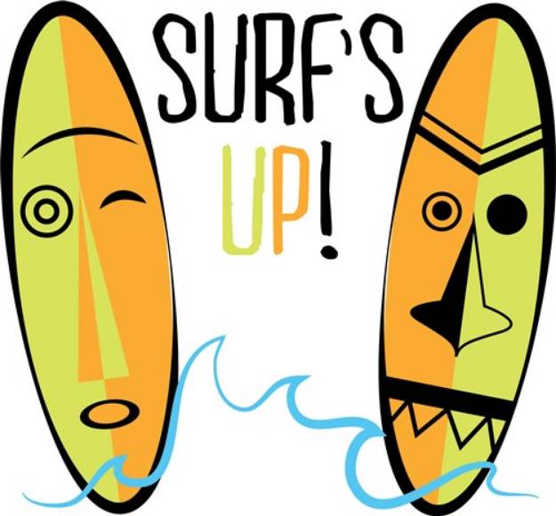 Picture of Surfs Up! SVG File