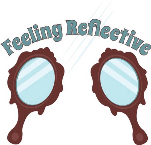 Picture of Feeling Reflective SVG File
