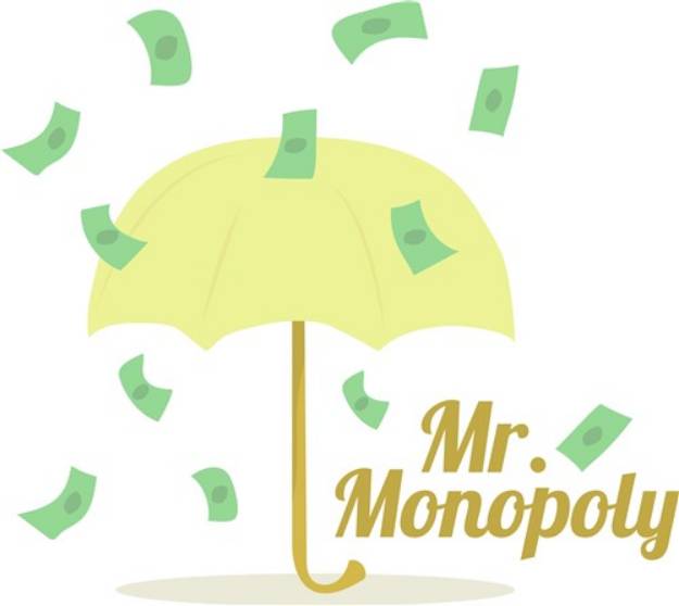 Picture of Mr Monopoly SVG File