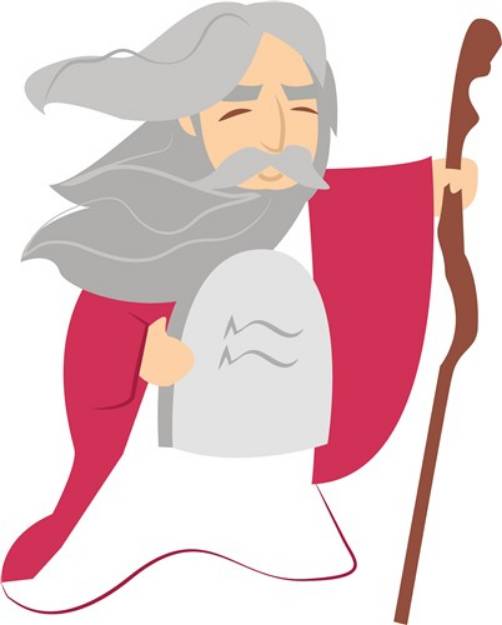 Picture of Moses SVG File