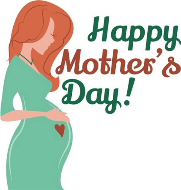 Picture of Happy Mothers Day SVG File