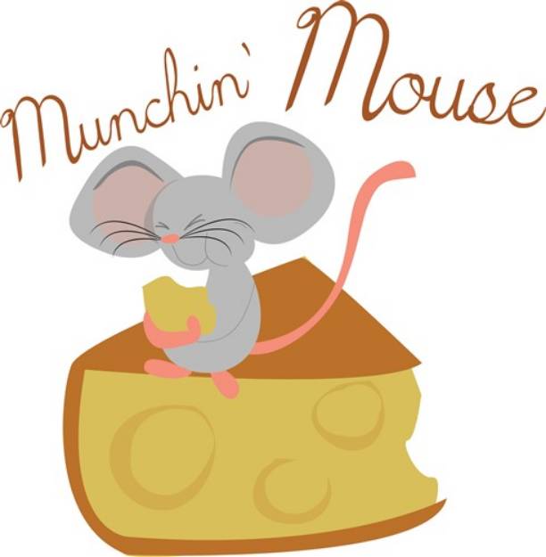 Picture of Munchin Mouse SVG File