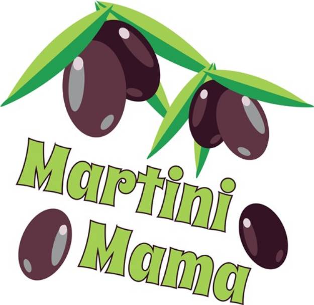 Picture of Martini Mama SVG File
