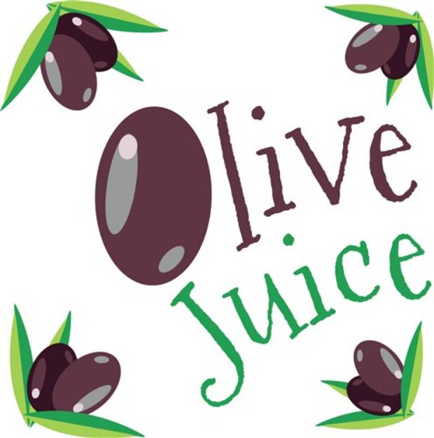 Picture of Olive Juice SVG File