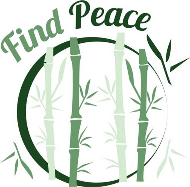 Picture of Find Peace SVG File
