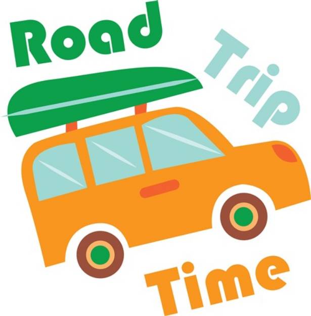 Picture of Road Time SVG File