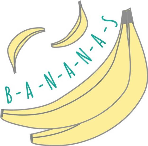 Picture of Bananas SVG File