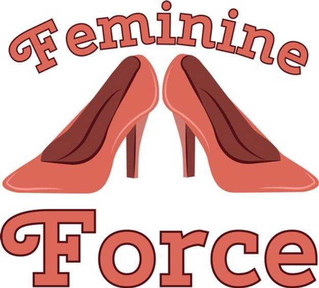 Picture of Feminine Force SVG File