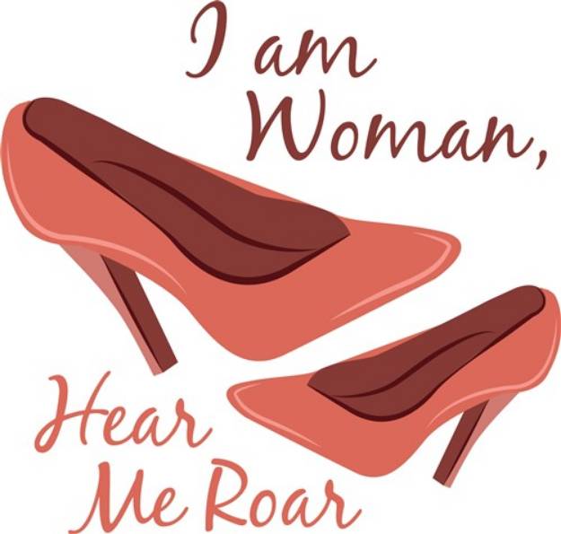 Picture of I Am Woman SVG File