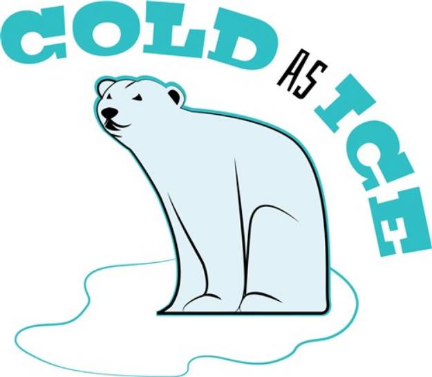 Picture of Cold As Ice SVG File