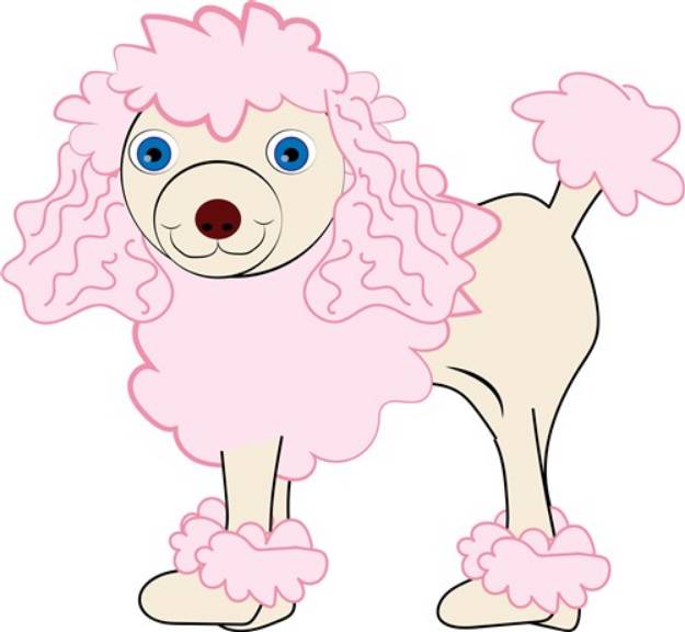 Picture of Poodle SVG File