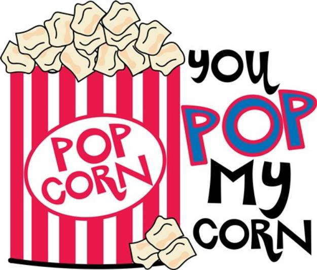 Picture of Pop My Corn SVG File