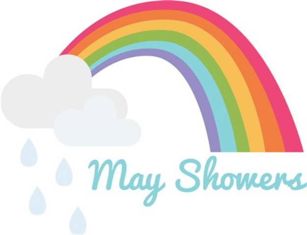 Picture of May Showers SVG File