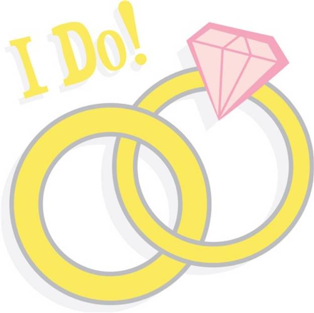 Picture of I Do SVG File