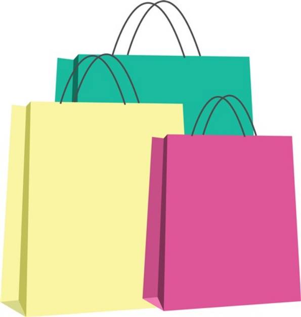 Picture of Shopping Bags SVG File