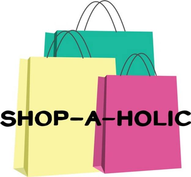 Picture of Shop-A-Holic SVG File
