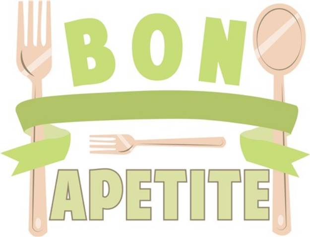 Picture of Bon Apetite SVG File