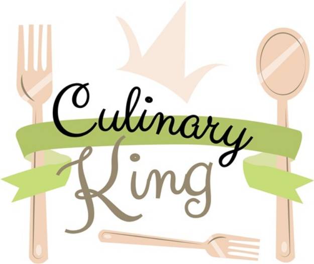 Picture of Culinary King SVG File