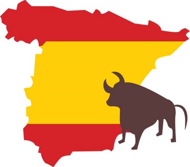 Picture of Spain SVG File