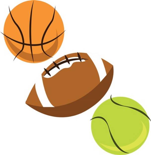 Picture of Sports Balls SVG File
