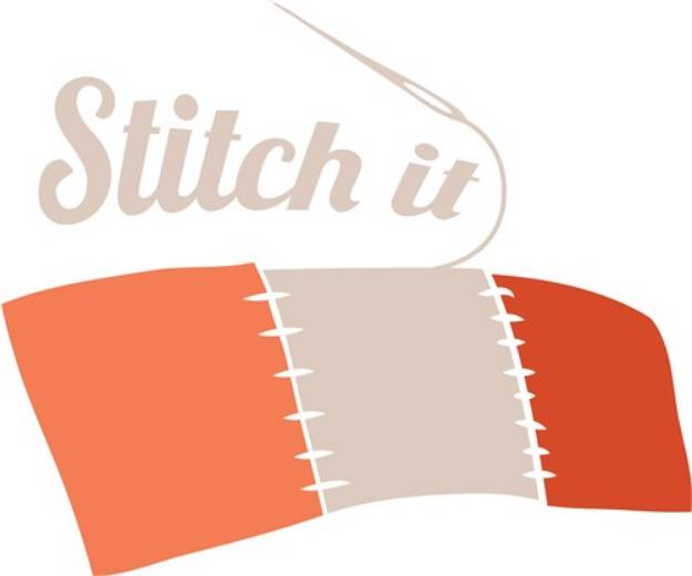 Picture of Stitch It SVG File