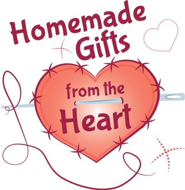 Picture of Homemade Gifts SVG File