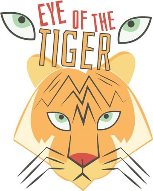 Picture of Eye Of Tiger SVG File