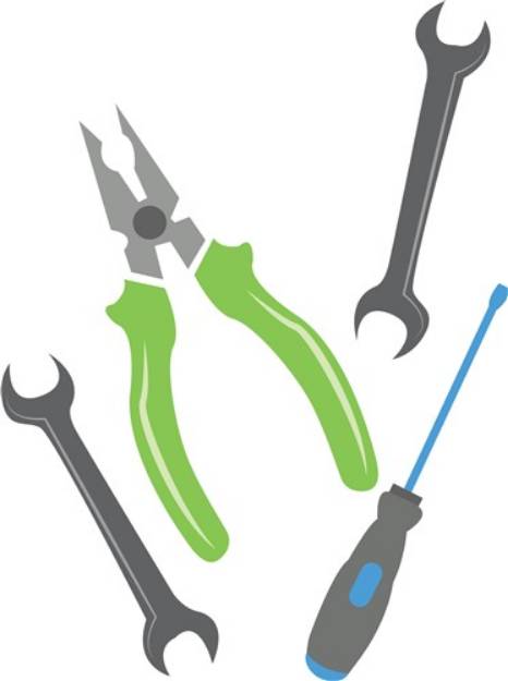 Picture of Mechanic Tools SVG File