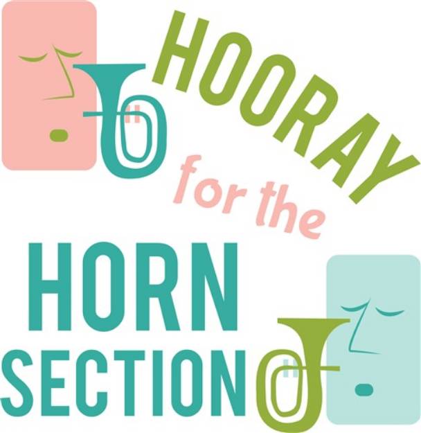 Picture of Horn Section SVG File