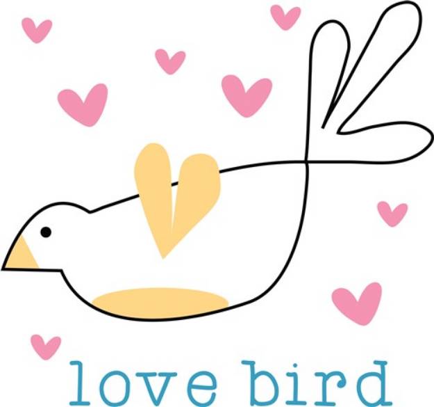 Picture of Love Bird SVG File