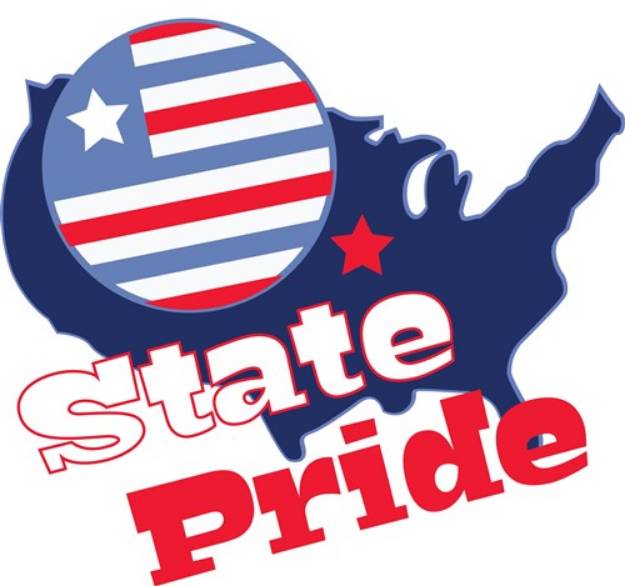 Picture of State Pride SVG File