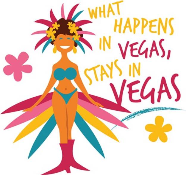 Picture of Stays In Vegas SVG File