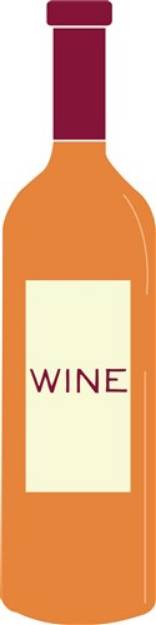 Picture of Wine Bottle SVG File