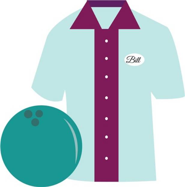 Picture of Bowling SVG File