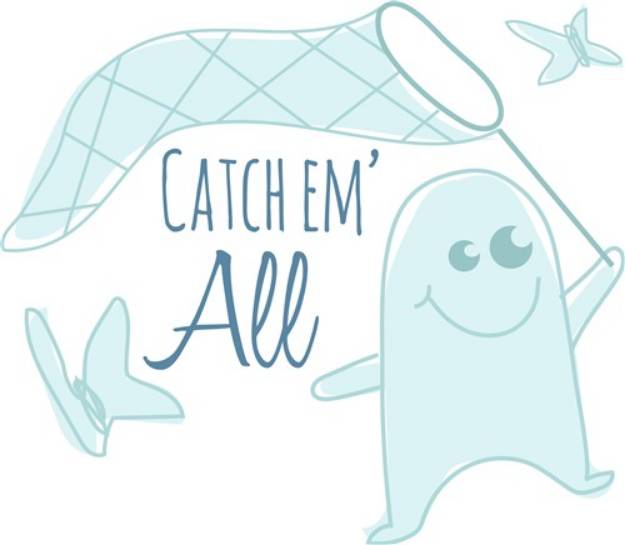Picture of Catch Em All SVG File