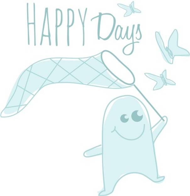Picture of Happy Days SVG File