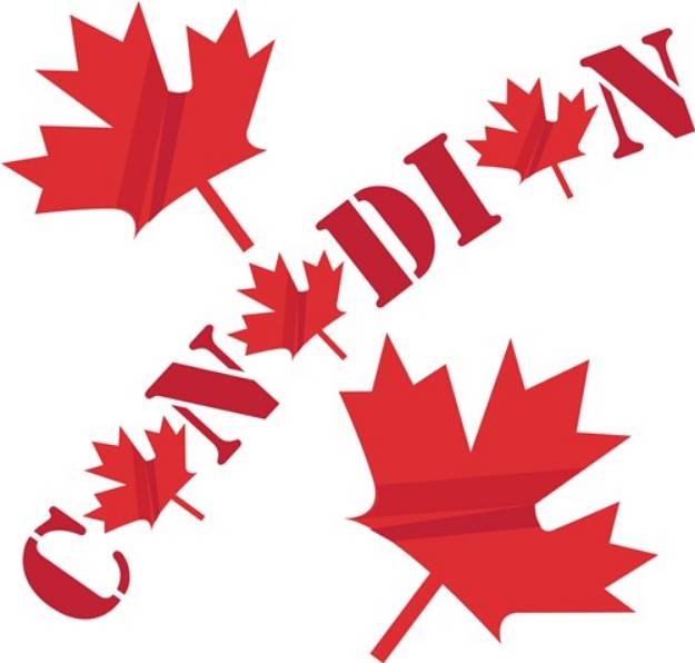 Picture of Canadian SVG File