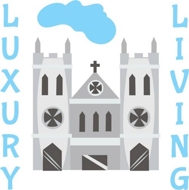 Picture of Luxury Living SVG File