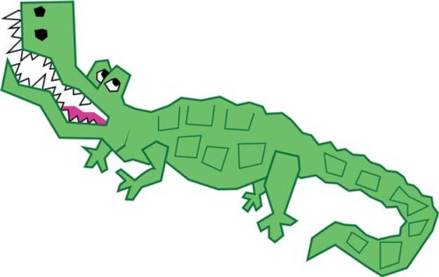 Picture of Alligator SVG File
