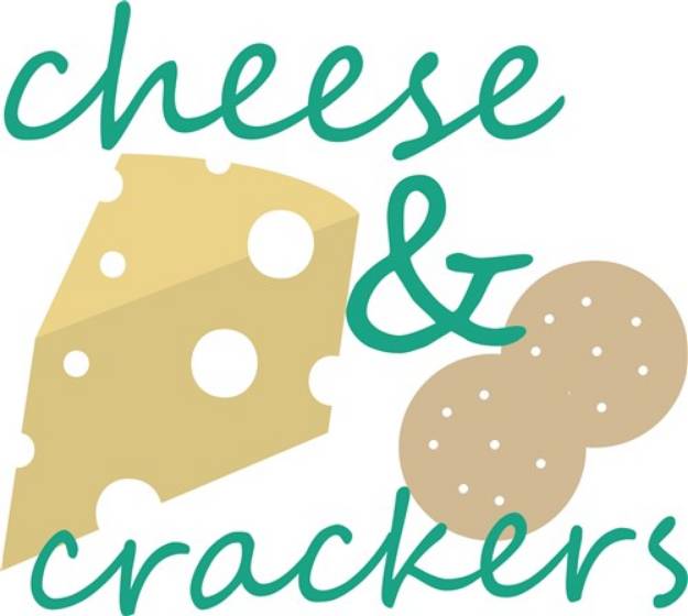Picture of Cheese & Crackers SVG File